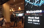 The Black Hat conference in Las Vegas is the world's biggest cyber security gathering, and attracts security experts, hackers and software vendors. (T