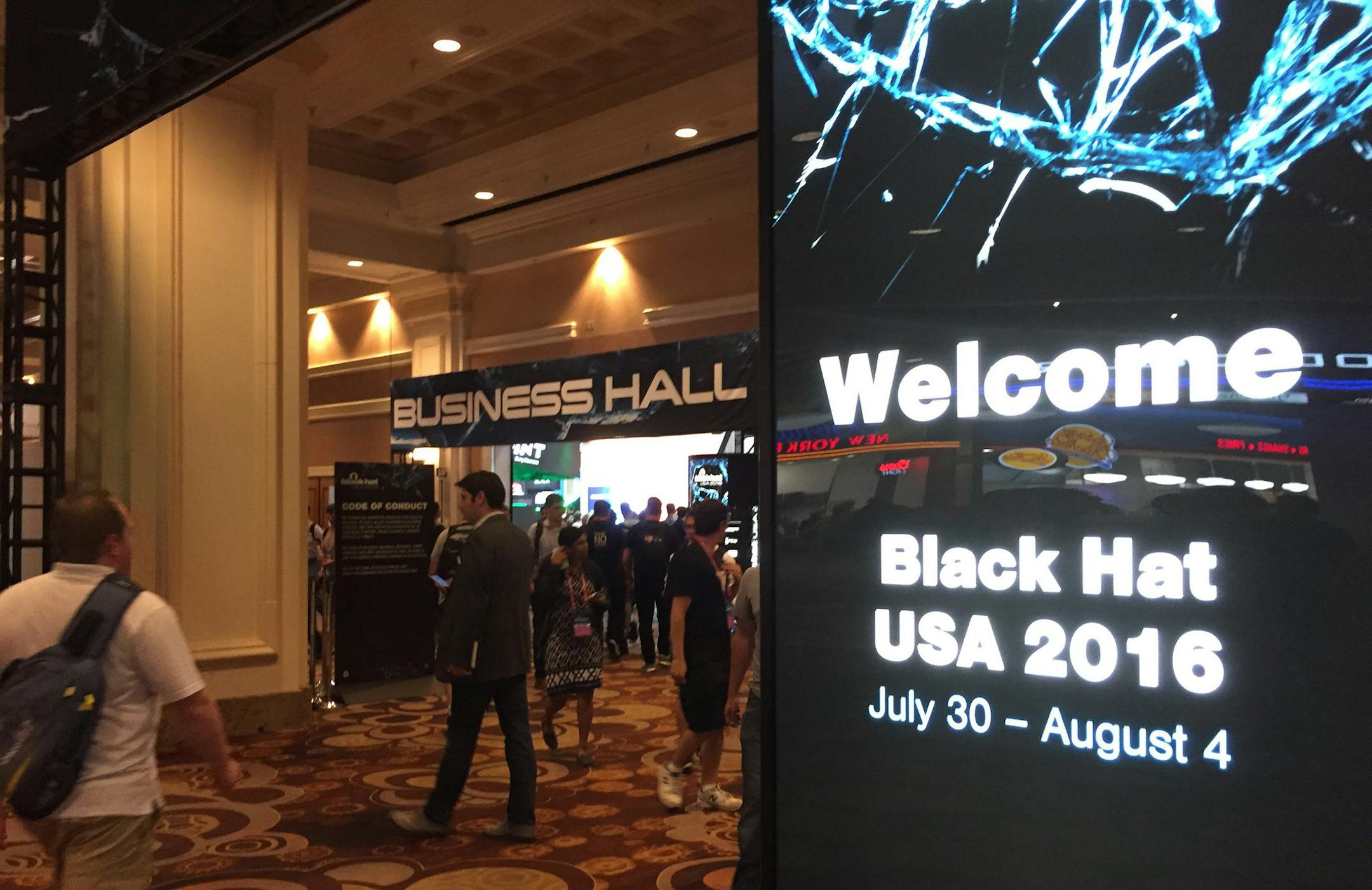 The Black Hat conference in Las Vegas is the world's biggest cyber security gathering, and attracts security experts, hackers and software vendors. (Tim Johnson/McClatchy Washington Bureau/TNS)