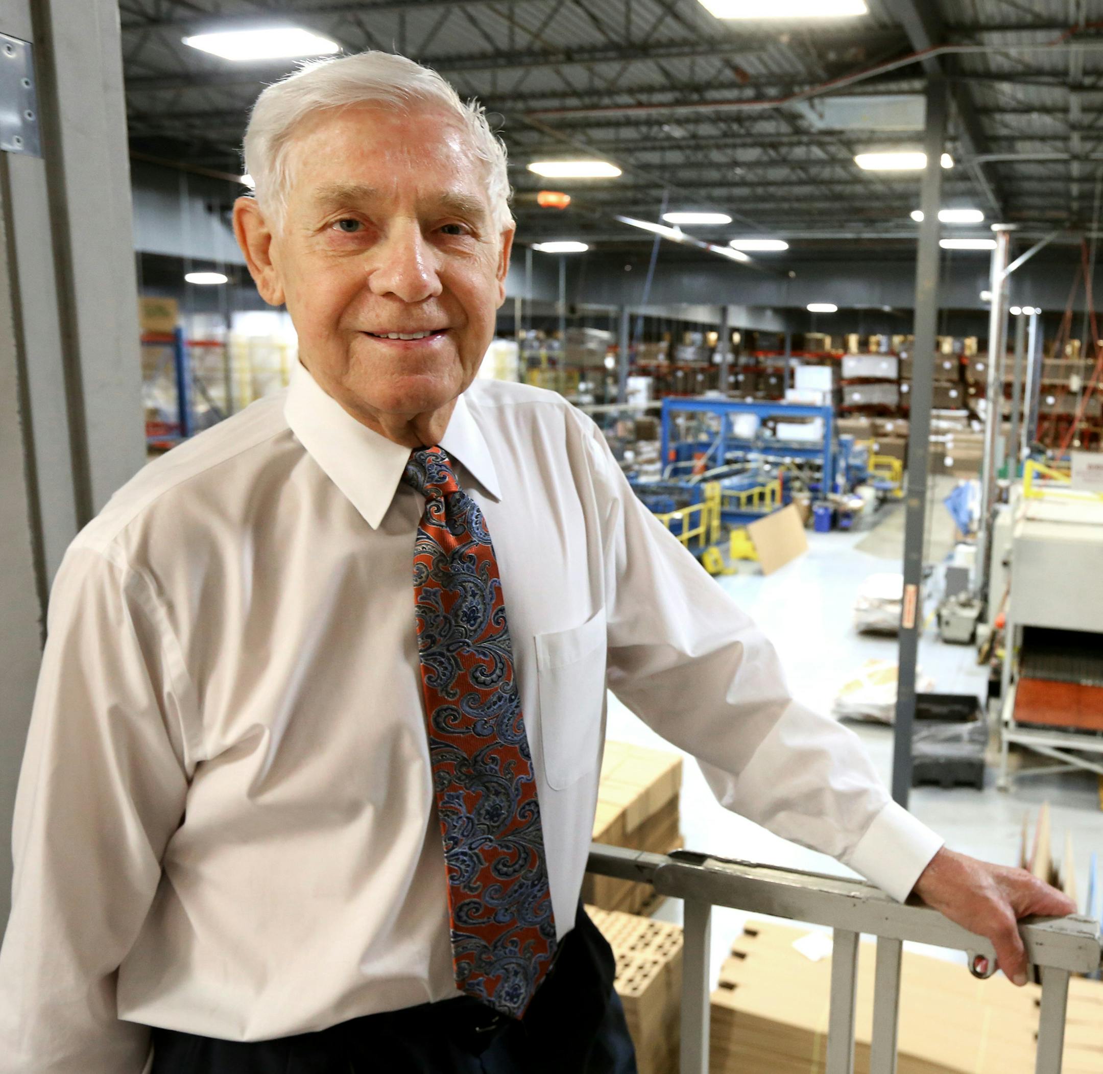Jim Haglund president of Central Package and Display posed for a portrait Wednesday May 13, 2015 in Brooklyn Park, MN. ] Jerry Holt/ Jerry.Holt@Startribune.com