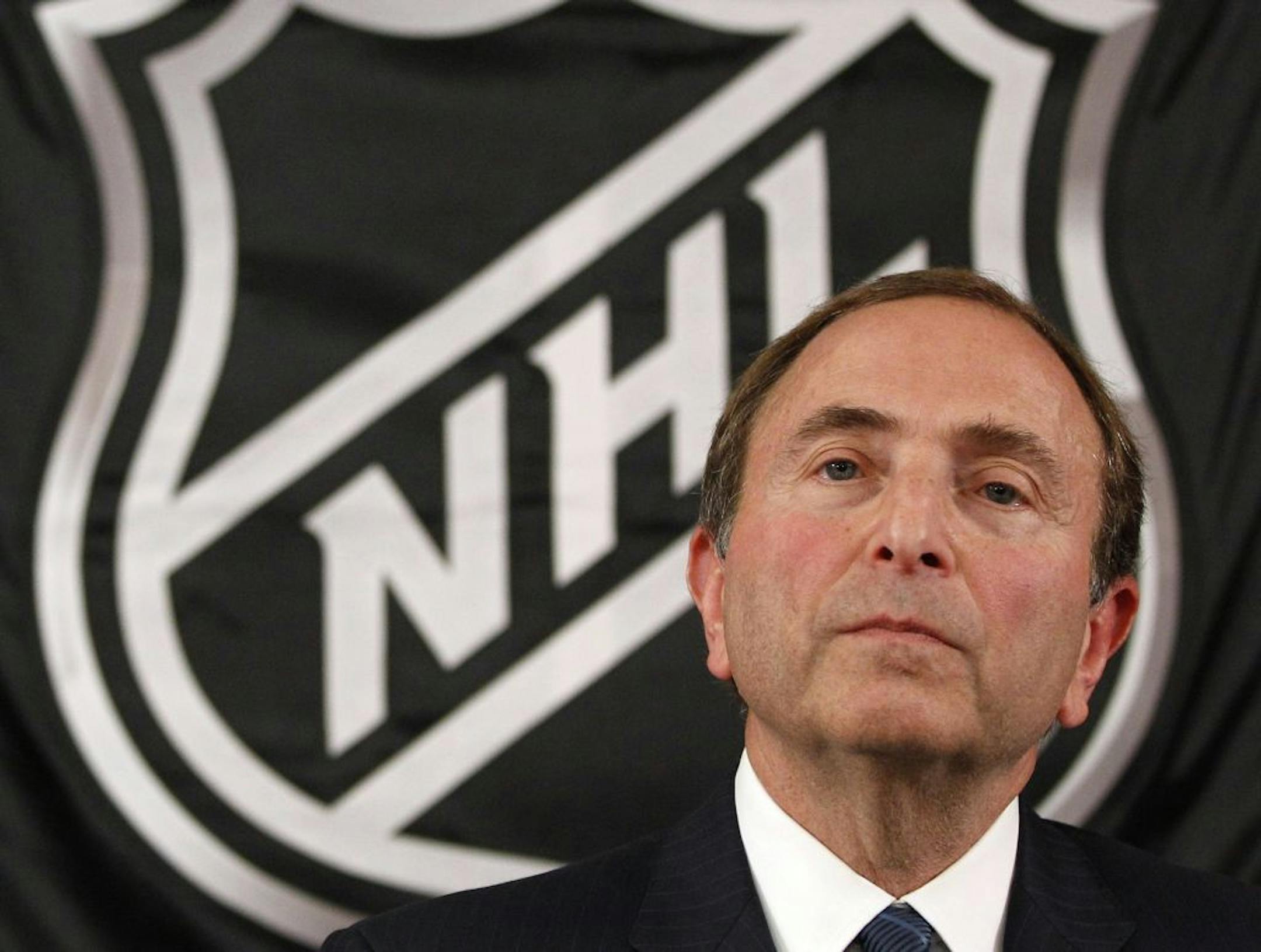NHL commissioner Gary Bettman.