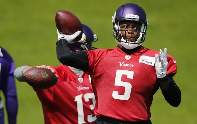 The Vikings know Teddy Bridgewater will be their starting quarterback. His back-ups, however, remain uncertain.