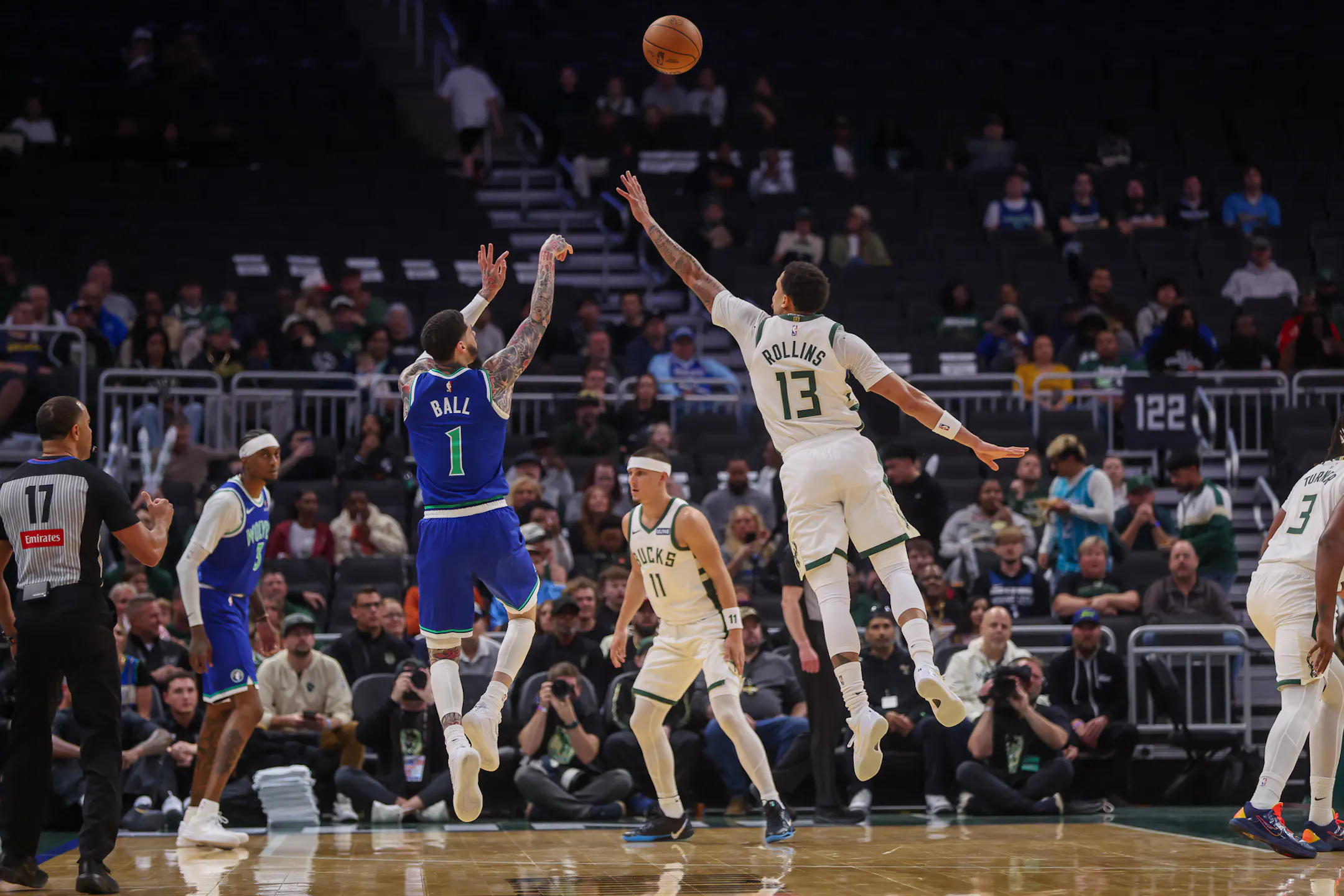 MN Timberwolves-Bucks score: LaMelo Ball debut, Anthony Edwards stats
