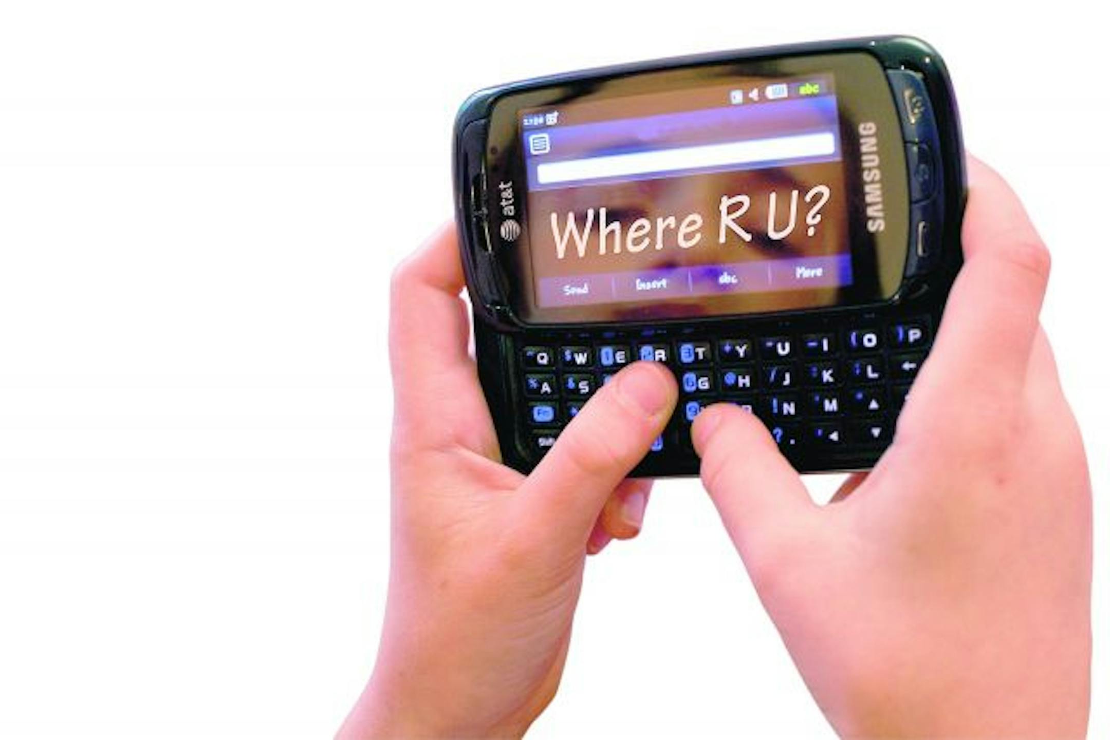 Caroline LaGumina, 11, uses her cell phone to text a friend at her home in New Rochelle, N.J., June 6, 2010. An April study found that 75 percent of 12- to 17-year-olds in the United States owned a mobile phone, up from 45 percent in 2004.