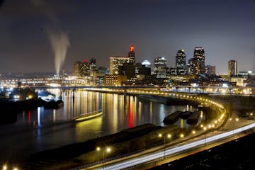 St. Paul riverfront.