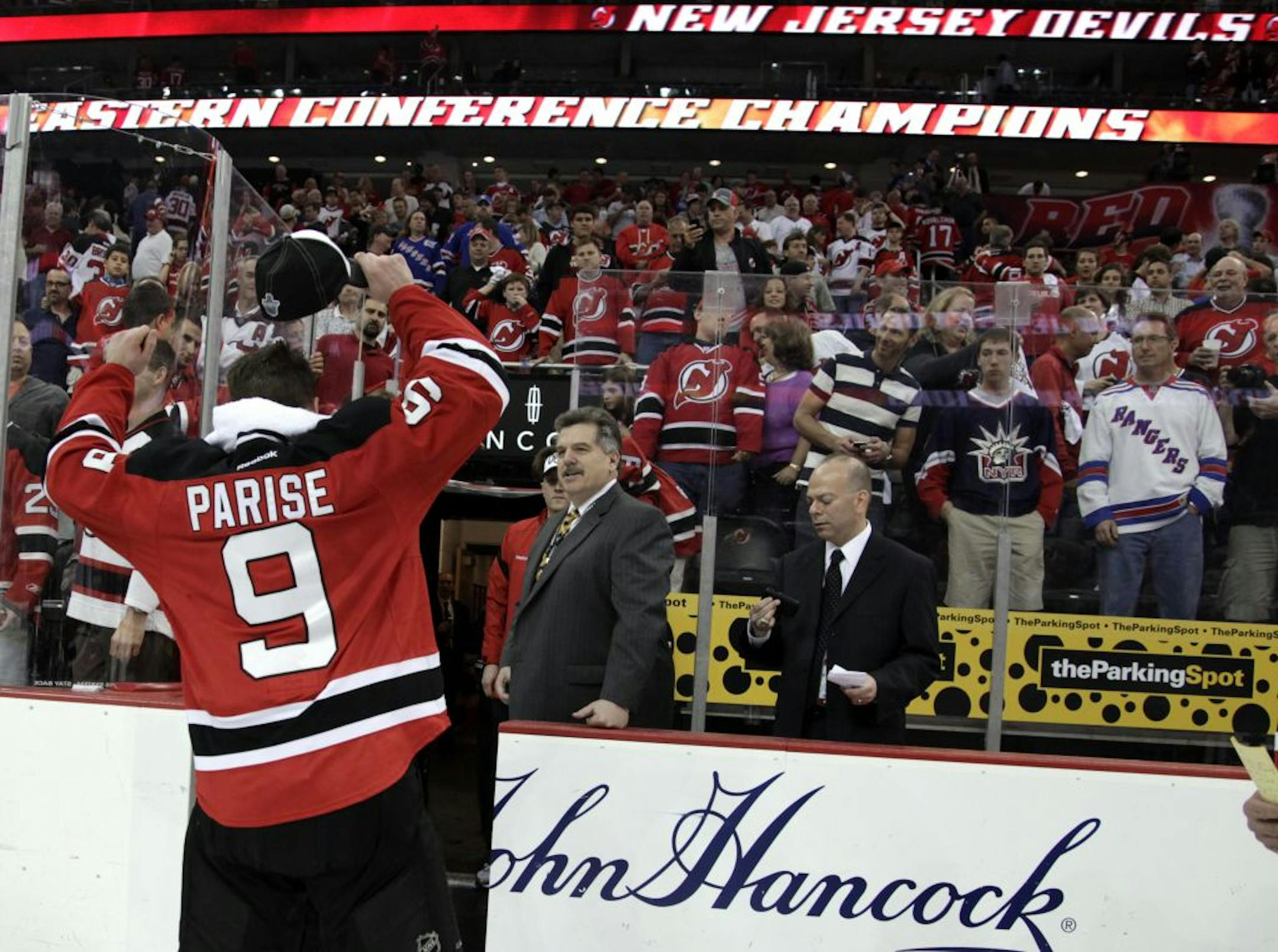 New Jersey Devils' Zach Parise