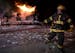 The Minneapolis Fire Department fought a fire on the 3600 block of Emerson Avenue North in Minneapolis Wednesday night.