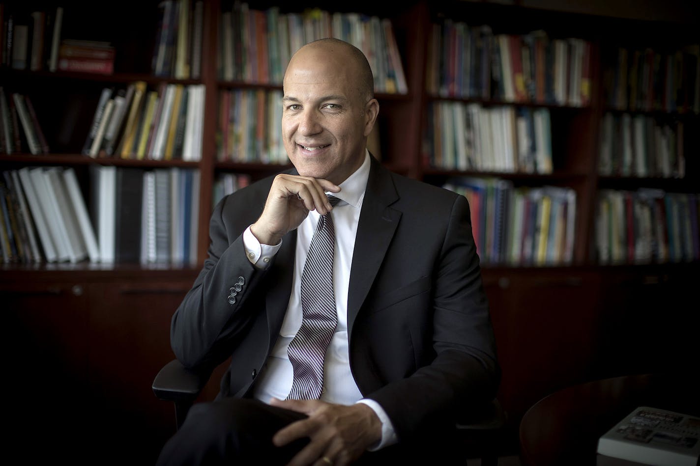 Joe Gothard is the the superintendent of the St. Paul Public Schools. Photographed in his office, Thursday, July 6, 2017 in St. Paul, MN. ] ELIZABETH FLORES &#xef; liz.flores@startribune.com