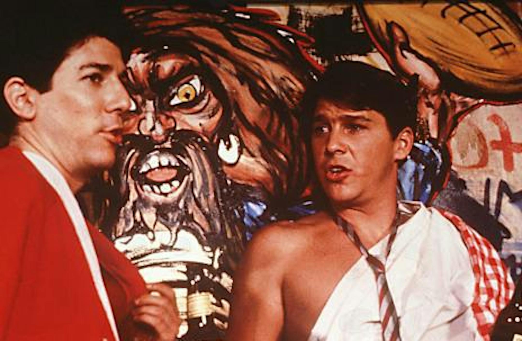 "National Lampoon's Animal House." Pictured, from left, Peter Riegert as Donald "Boon" Schoenstein and Tim Matheson as Eric "Otter" Stratton. ORG XMIT: MIN2013051008295710