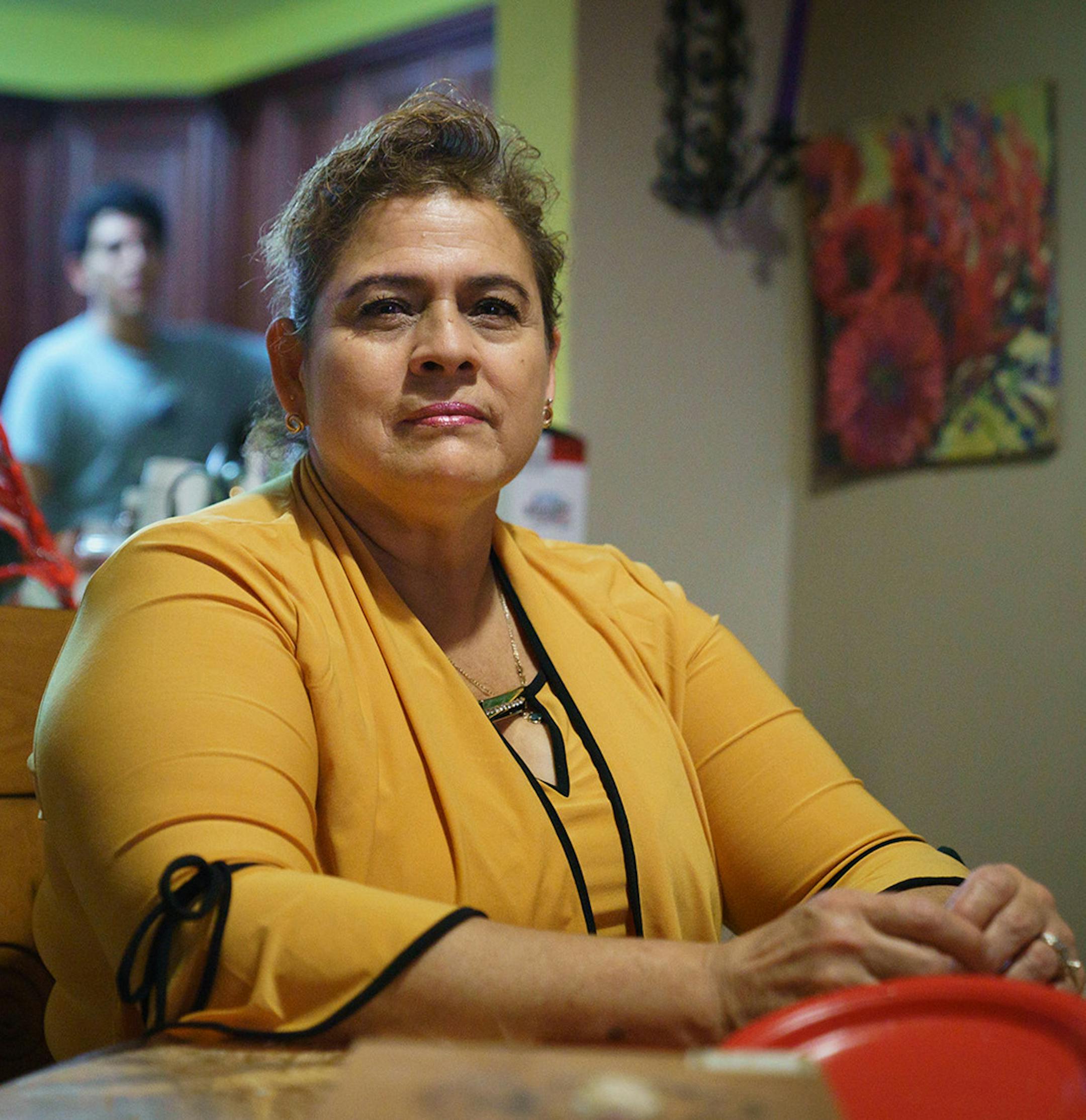 Maria Del Carmen Diaz, a professional house cleaner, shown here in her home near Girard College in Philadelphia, Pa., Monday, Dec. 31, 2018. (Jessica Griffin/Philadelphia Inquirer/TNS) ORG XMIT: 1262836