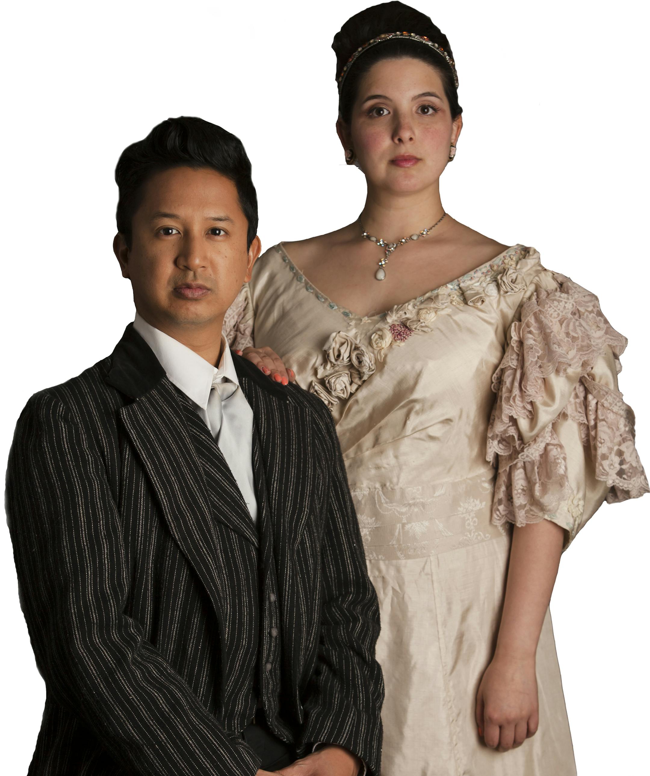 Randy Reyes as Frederik and Suzie Juul as Anne in "A Little Night Music." Photo ¬© Eric Melzer