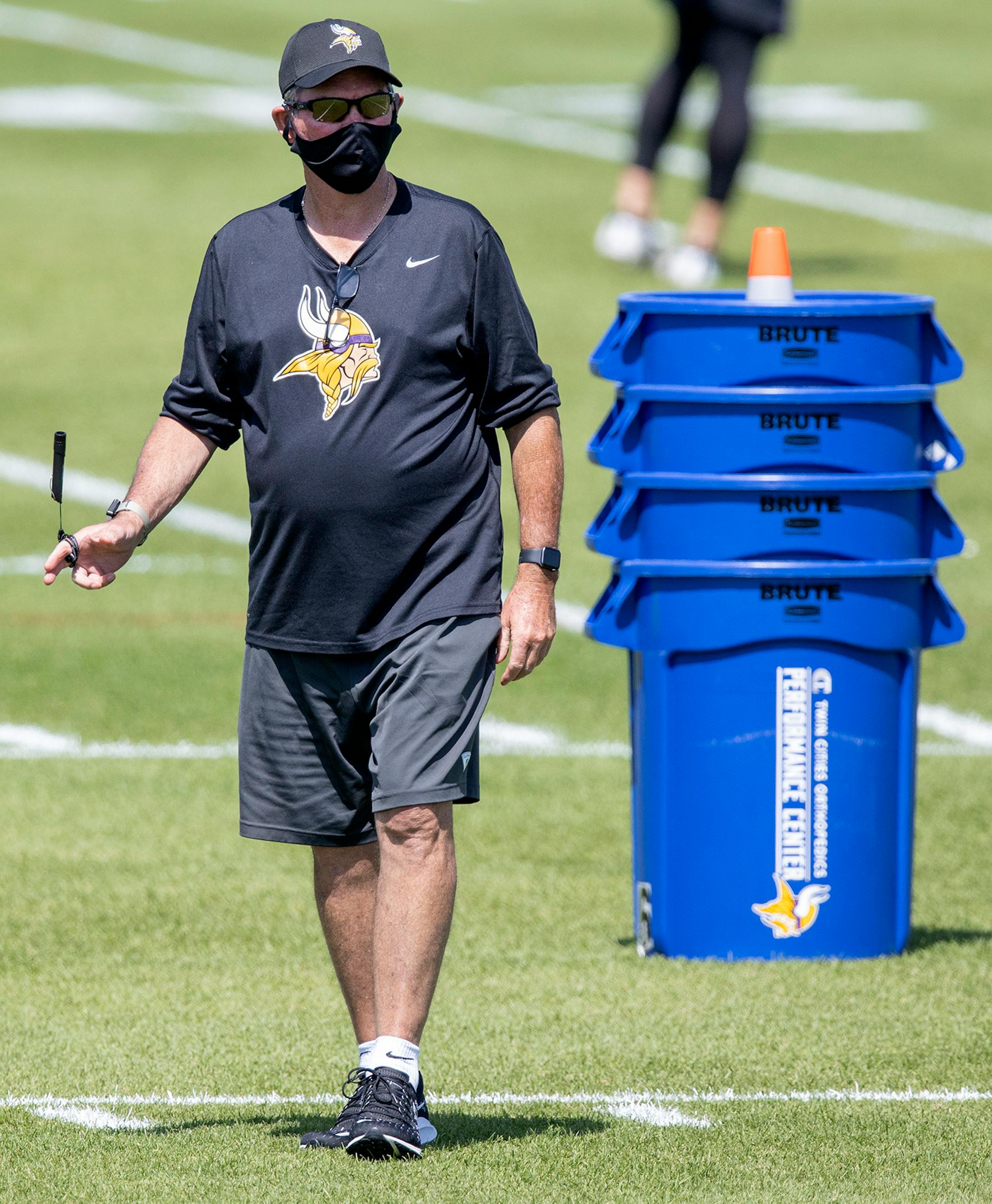 Minnesota Vikings head coach Mike Zimmer.