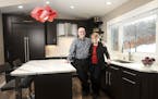 Almost 30 years after buying their "starter house" in Eden Prairie, Jeff Wolf and Brenda Schroeder remodeled it to suit the way they live today. Their