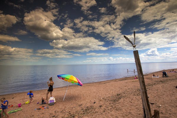 Park Point Beach in Duluth was named one of Travel and Leisure magazine's best beaches.