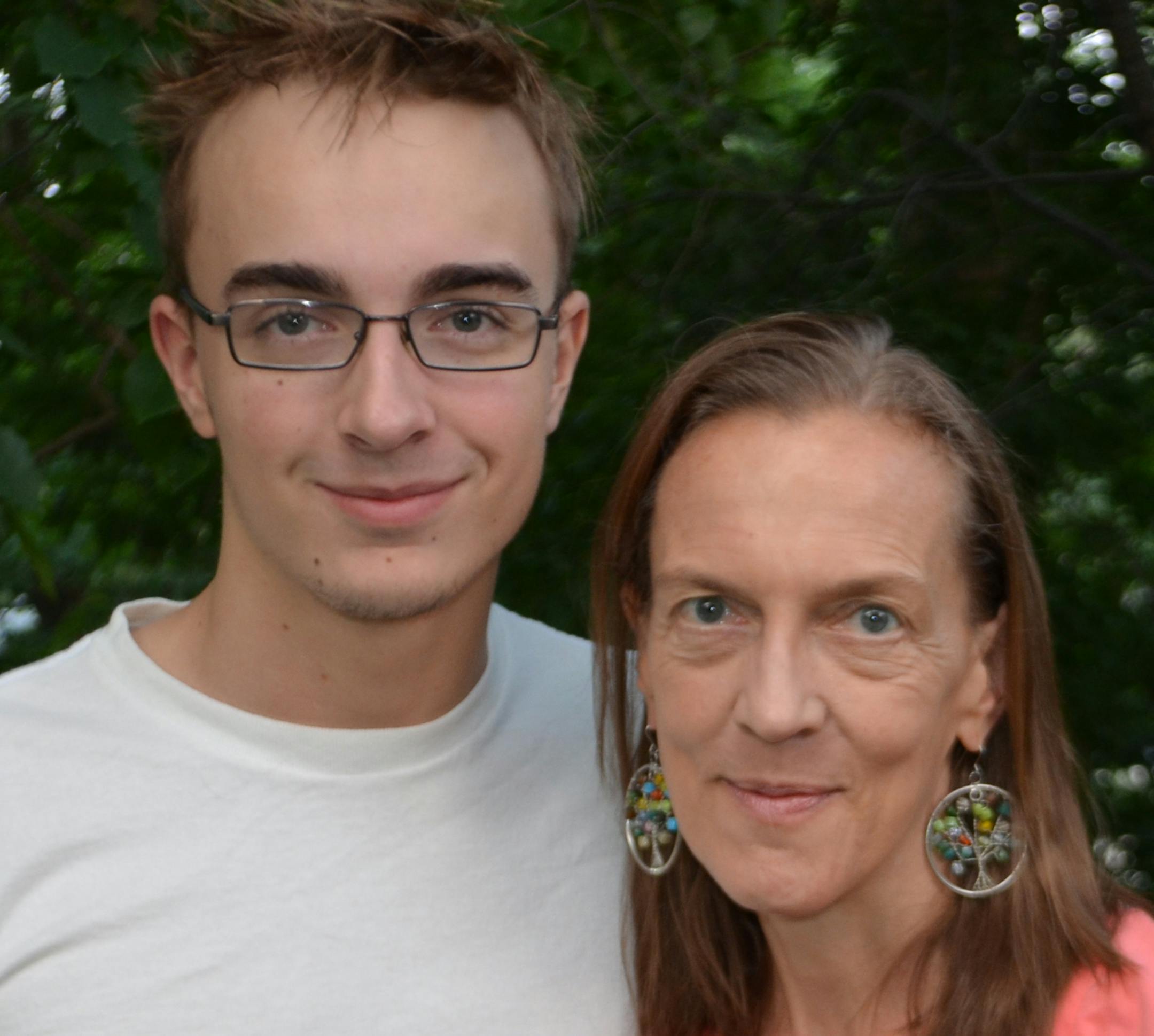 Provided photo The magic started when Stryker Thompson, 18, decided to surprise his mom, Mary Petrie, by getting her book published.
