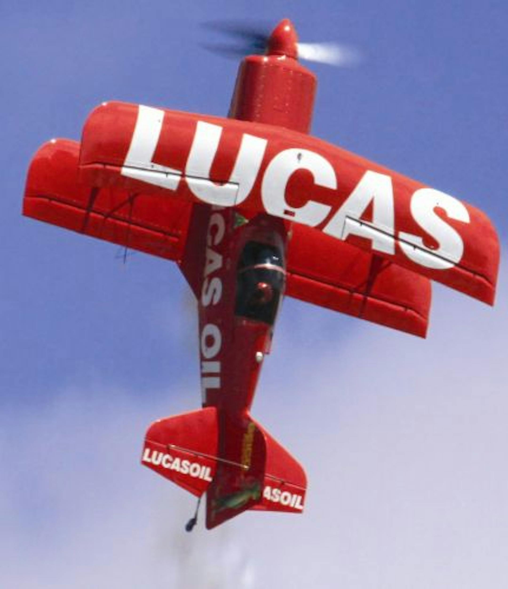 Lucas Oil Pilot Michael Wiskus.