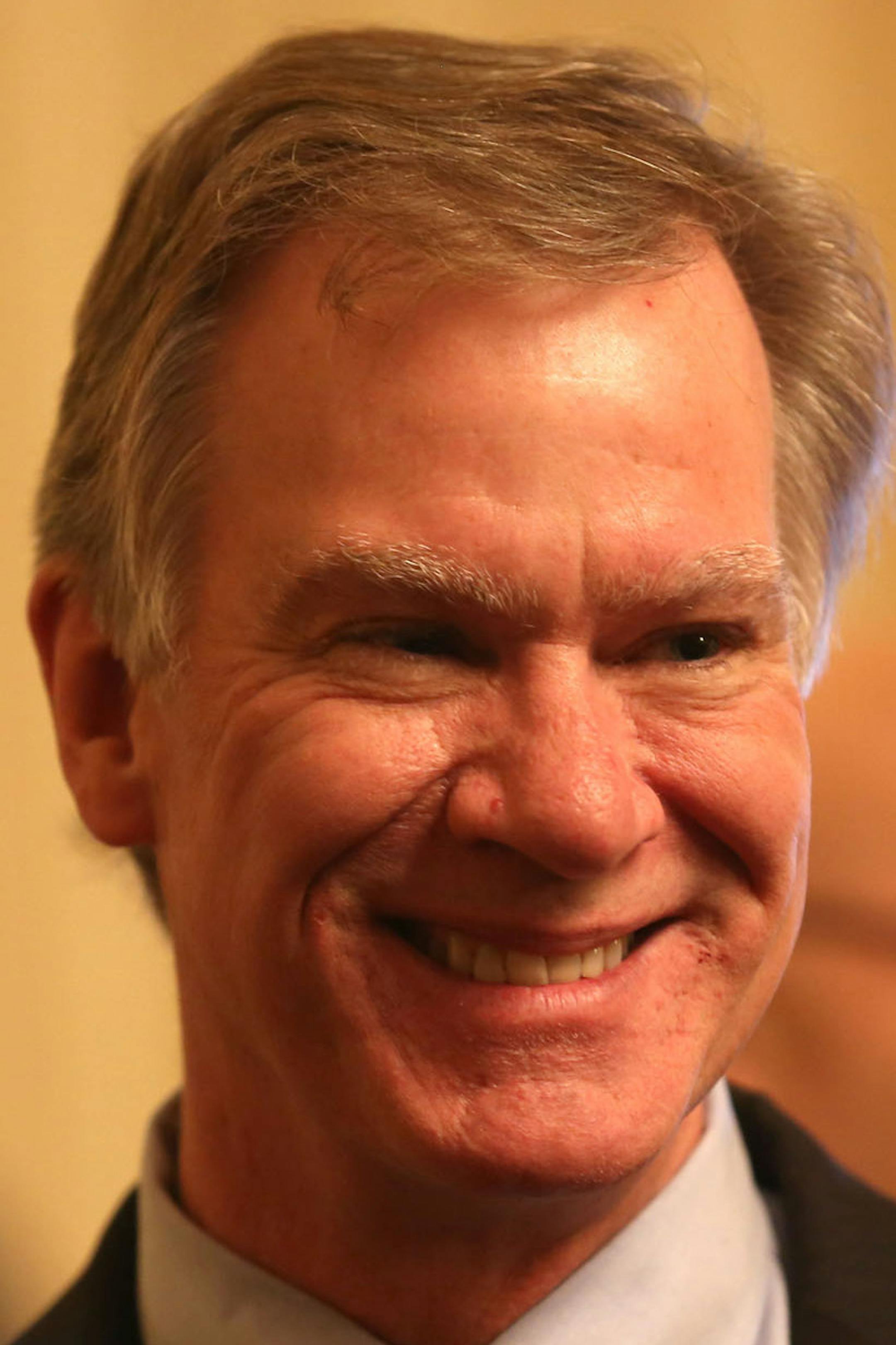 Mayor Chris Coleman talked to supporters at his election party at the St. Paul Hotel in St. Paul Min., Saturday, November 5, 2013 ] (KYNDELL HARKNESS/STAR TRIBUNE) kyndell.harkness@startribune.com