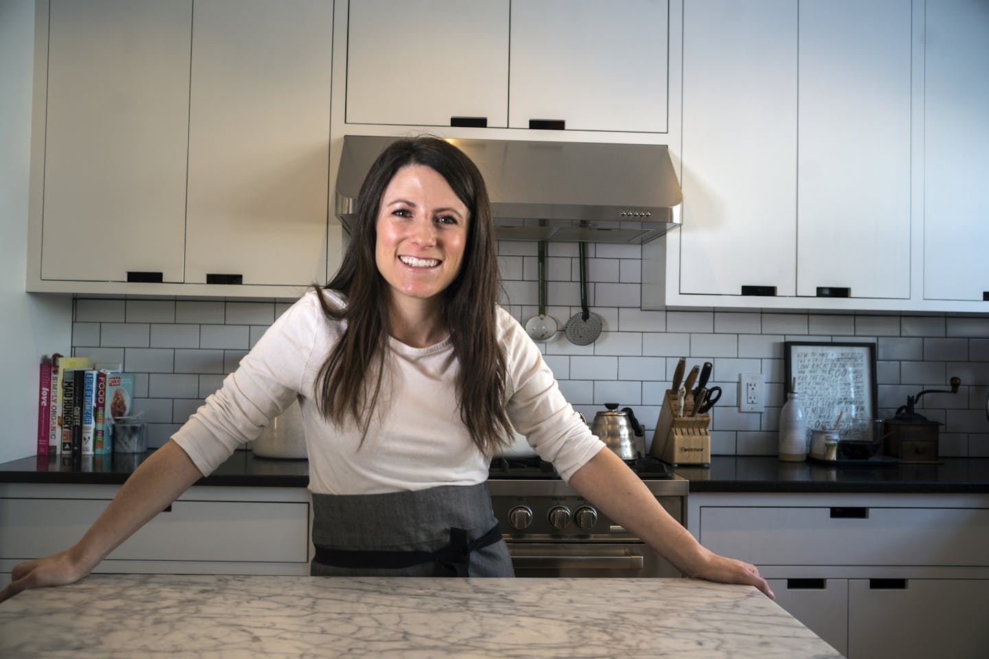 Blogger and author Melissa Coleman, aka "the Faux Martha," in her Minneapolis home, known to her followers as the Faux House.