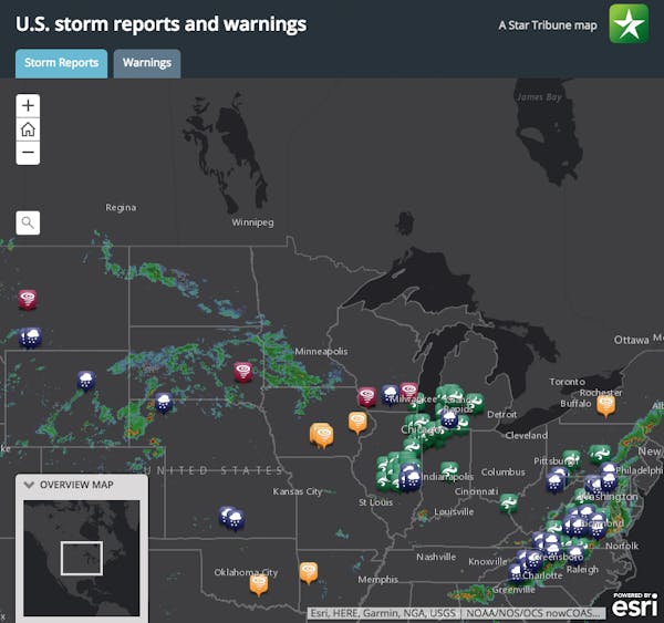 Interactive: Hurricane tracker map