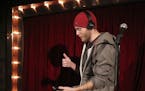 Comedian/podcaster/Snapchatter Cy Amundson at Acme Comedy Co. in Minneapolis.