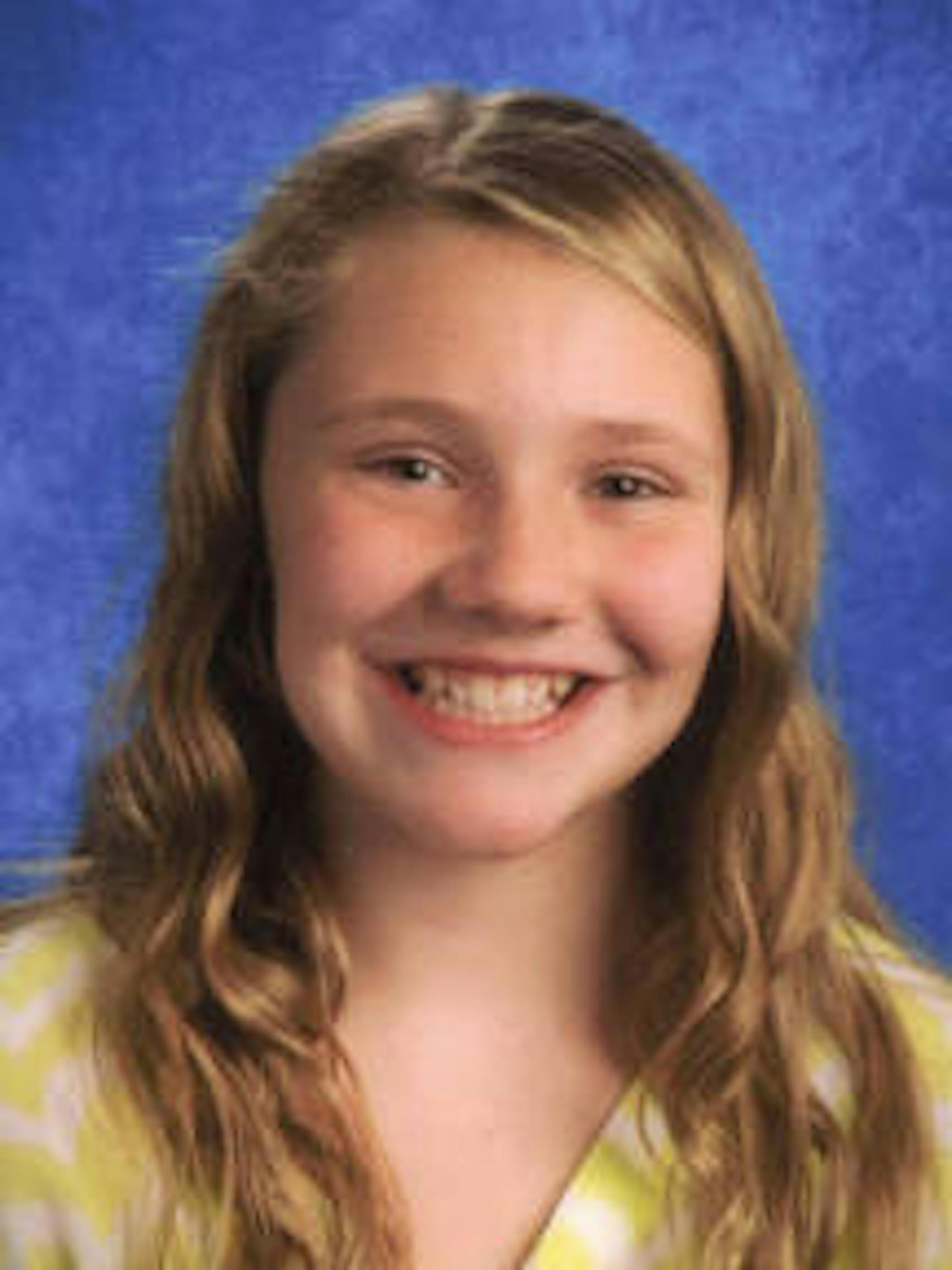 Christine Farnberg, 13, Holy Spirit School, Rochester, Minn.