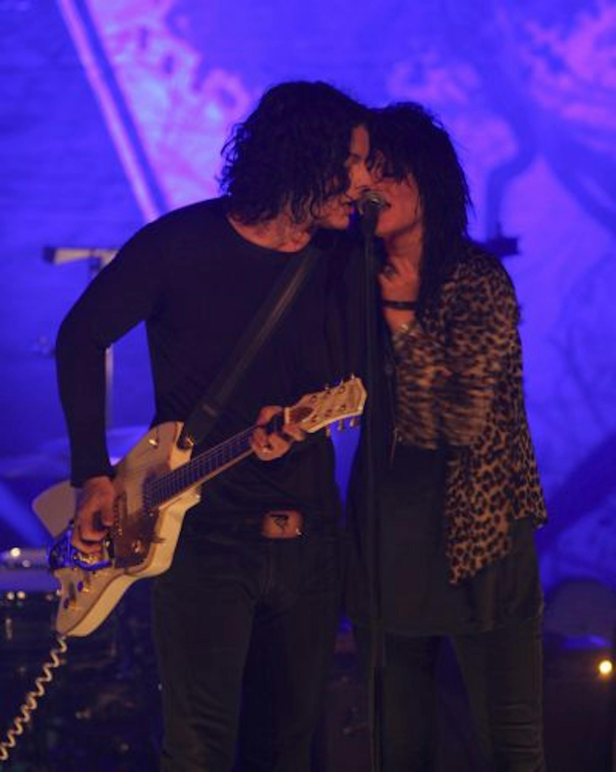 Jack White and Alison Mosshart performed a smouldering duet on The Dead Weather's "Will There Be Enough Water?" at First Ave.