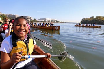 Hands-on learning is the mission of Canoemobile, which builds confidence and a love of the outdoors.