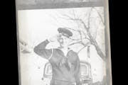 An image of a sailor possibly photographed 80 years ago in Minnesota was only now discovered in an old camera.