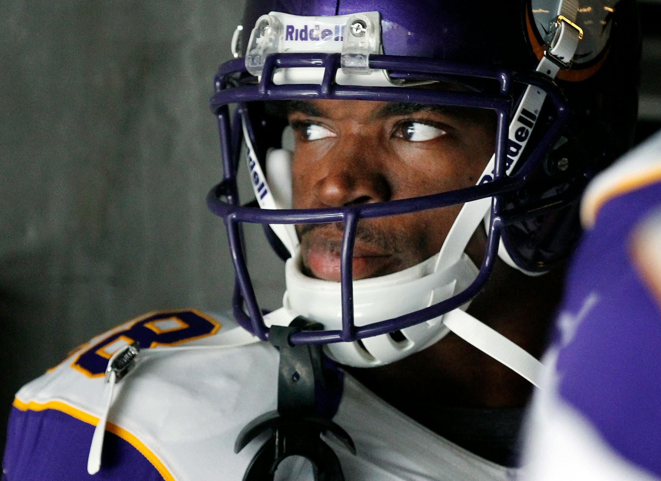 Minnesota Vikings running back Adrian Peterson