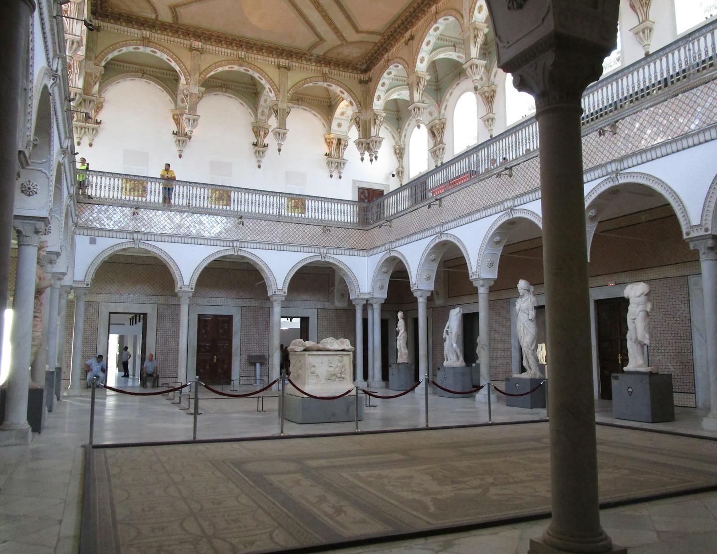 The Bardo's original palace, which dates to the 1100s, became a museum in the late 1800s and home to local treasures, including Roman sculpture. (Gayla Marty)