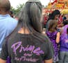 Prince fans were easy to find Friday night at the Minnesota State Fair.
