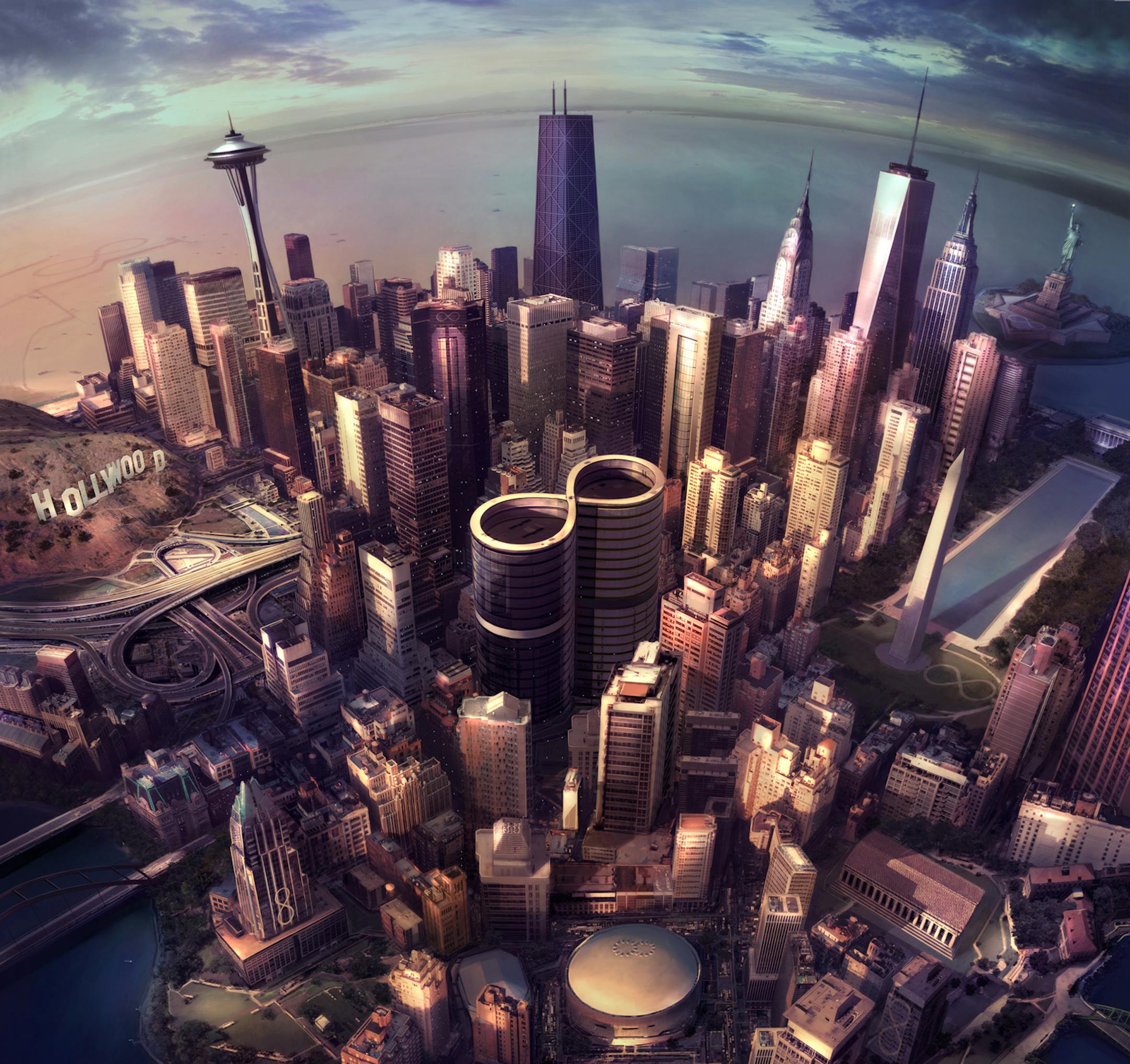 This CD cover image released by RCA shows "Sonic Highways," by the Foo Fighters. (AP Photo/RCA)