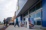 Signage for Copilot+ PC is seen outside the Best Buy store in Richfield on Tuesday.



Best Buy is now on the forefront of a new era of AI. On Tuesday