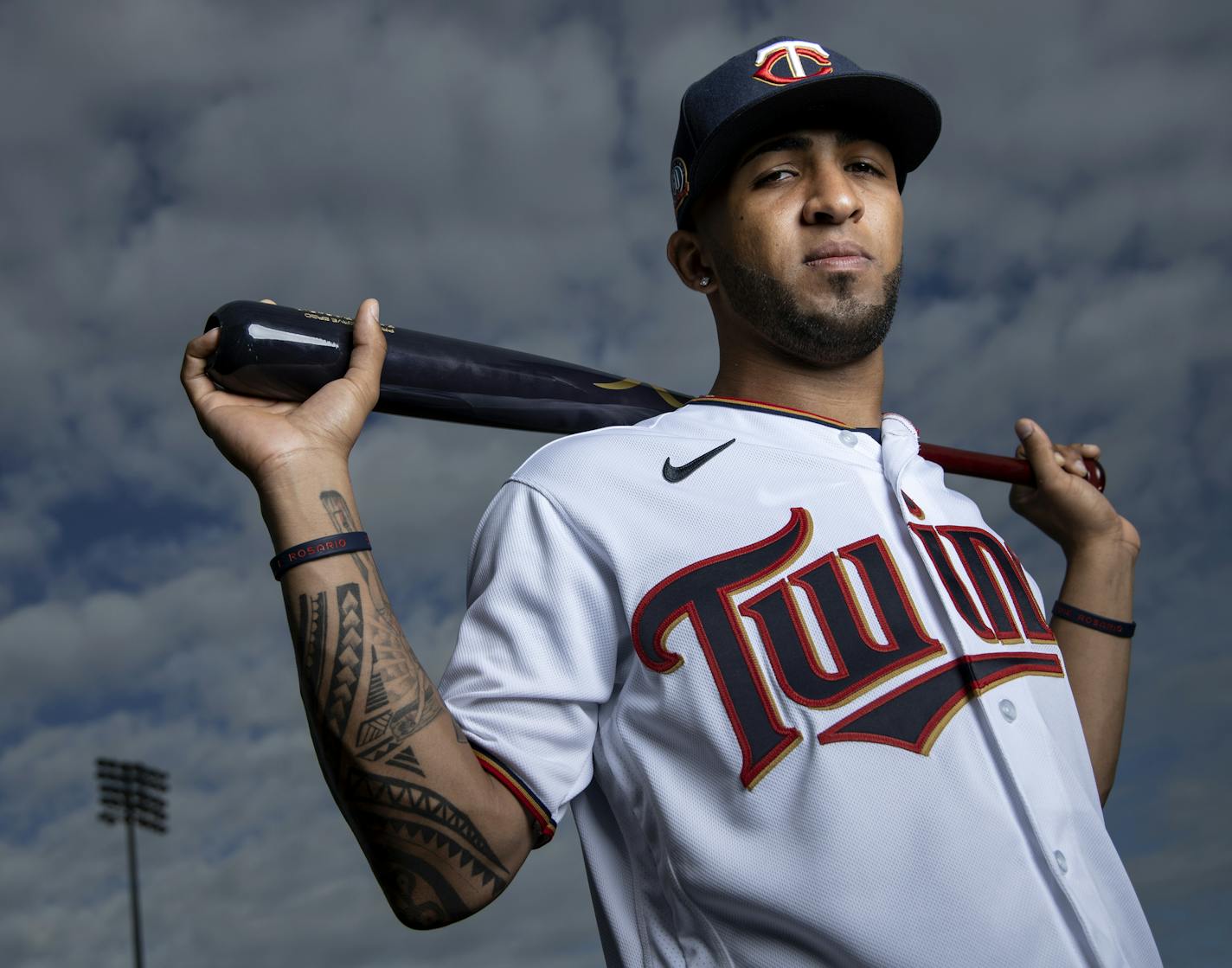 Minnesota Twins outfielder Eddie Rosario. ] CARLOS GONZALEZ • cgonzalez@startribune.com – Fort Myers, FL – February 20, 2020, CenturyLink Sports Complex, Hammond Stadium, Minnesota Twins, Spring Training