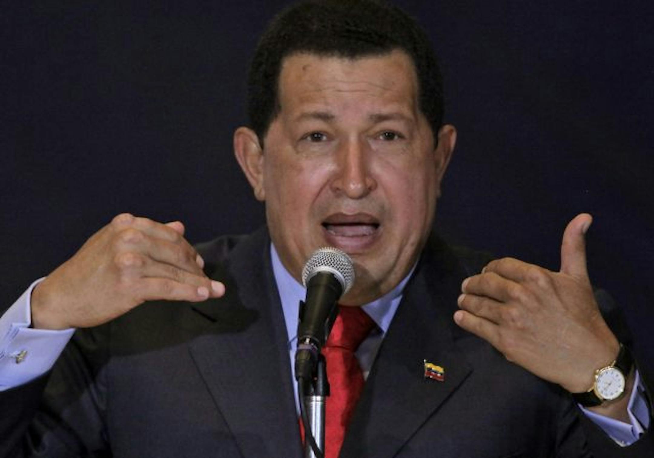 Venezuela President Hugo Chavez