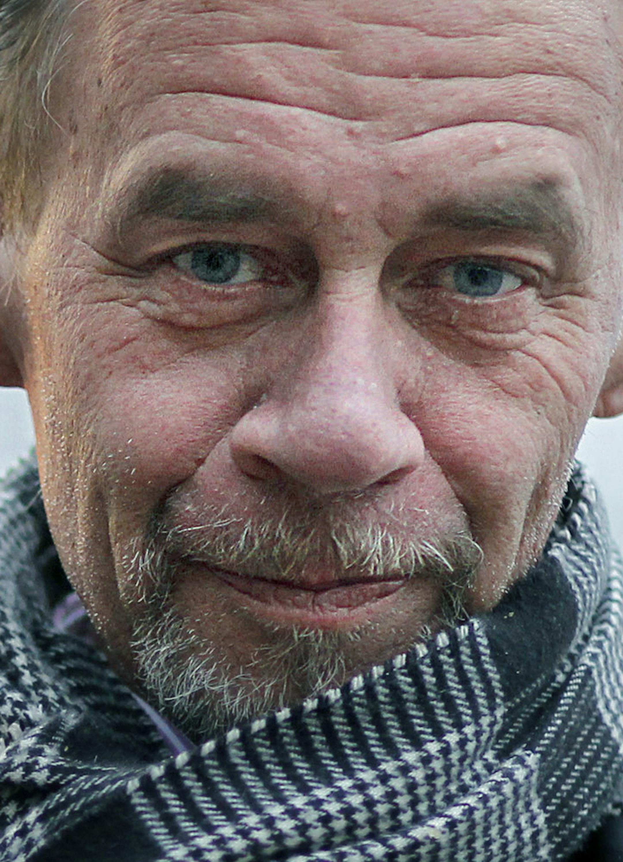 CARLOS GONZALEZ * cgonzalez@startribune.comApril 14, 2011, Minneapolis, MN, The Mpls. St. Paul International Film Festival opened Thu. night in Minneapolis with tent parties, visiting filmmakers, a few stars ] David Carr, photographed in Minneapolis at MSPIFF 2011. His documentary Page One: A Year Inside the New York Times.bestmn2012 bestmn2012 ORG XMIT: MIN2015021221324247