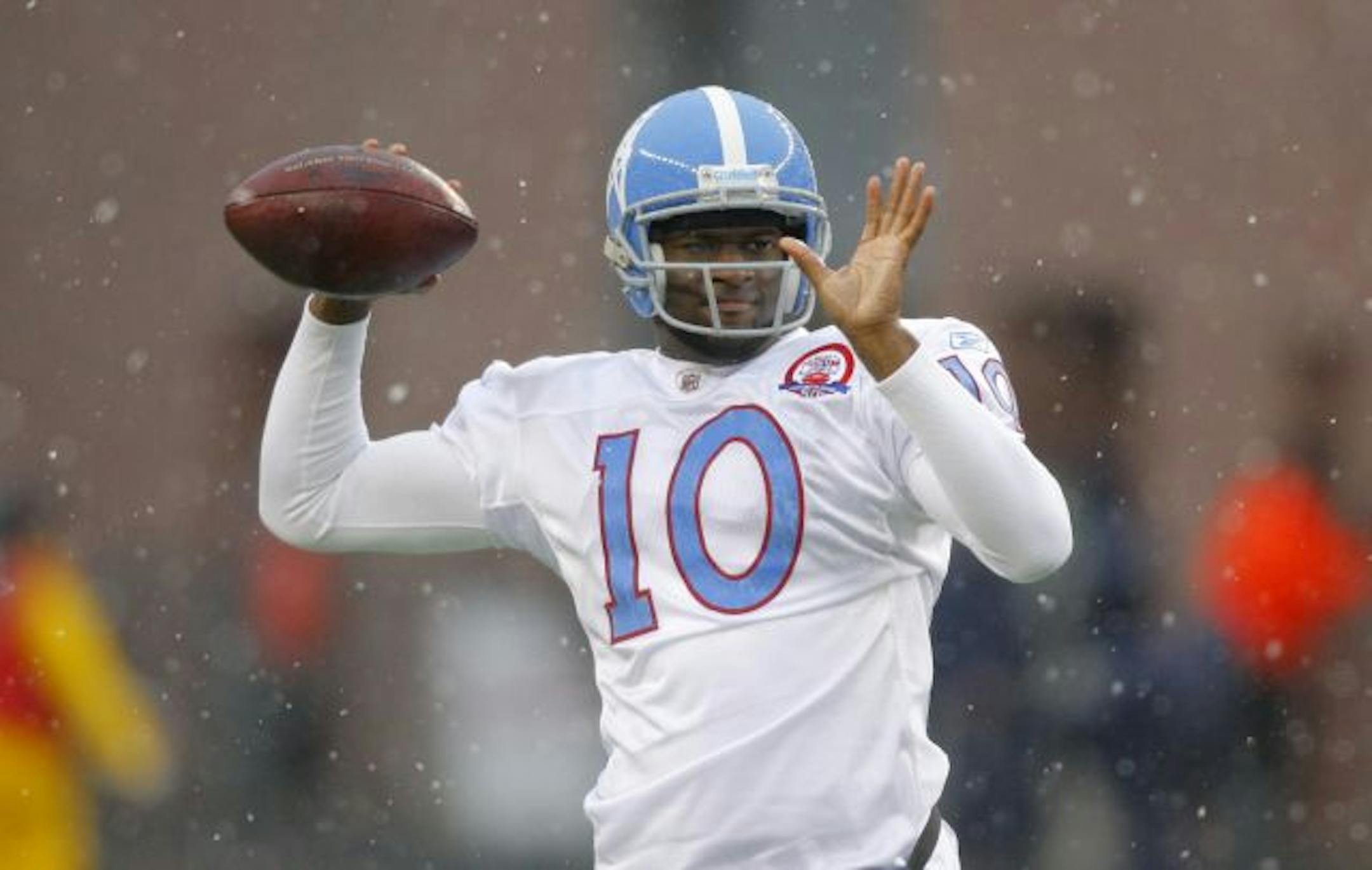 Tennessee Titans quarterback Vince Young