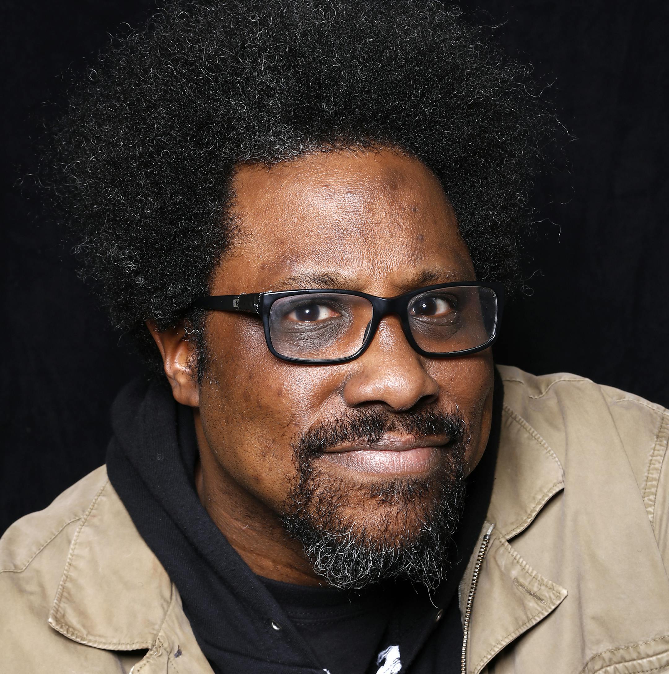 FILE - In this Jan. 24, 2016 file photo, comedian W. Kamau Bell poses for a portrait to promote the series, "United Shades of America", during the Sundance Film Festival in Park City, Utah. Bell's series, premiers Sunday at 10 p.m. EDT on CNN. (Photo by Matt Sayles/Invision/AP, File)
