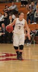Senior guard Kara Poirier has helped lead the Pipers to victories in eight of the past nine games and into the playoffs.