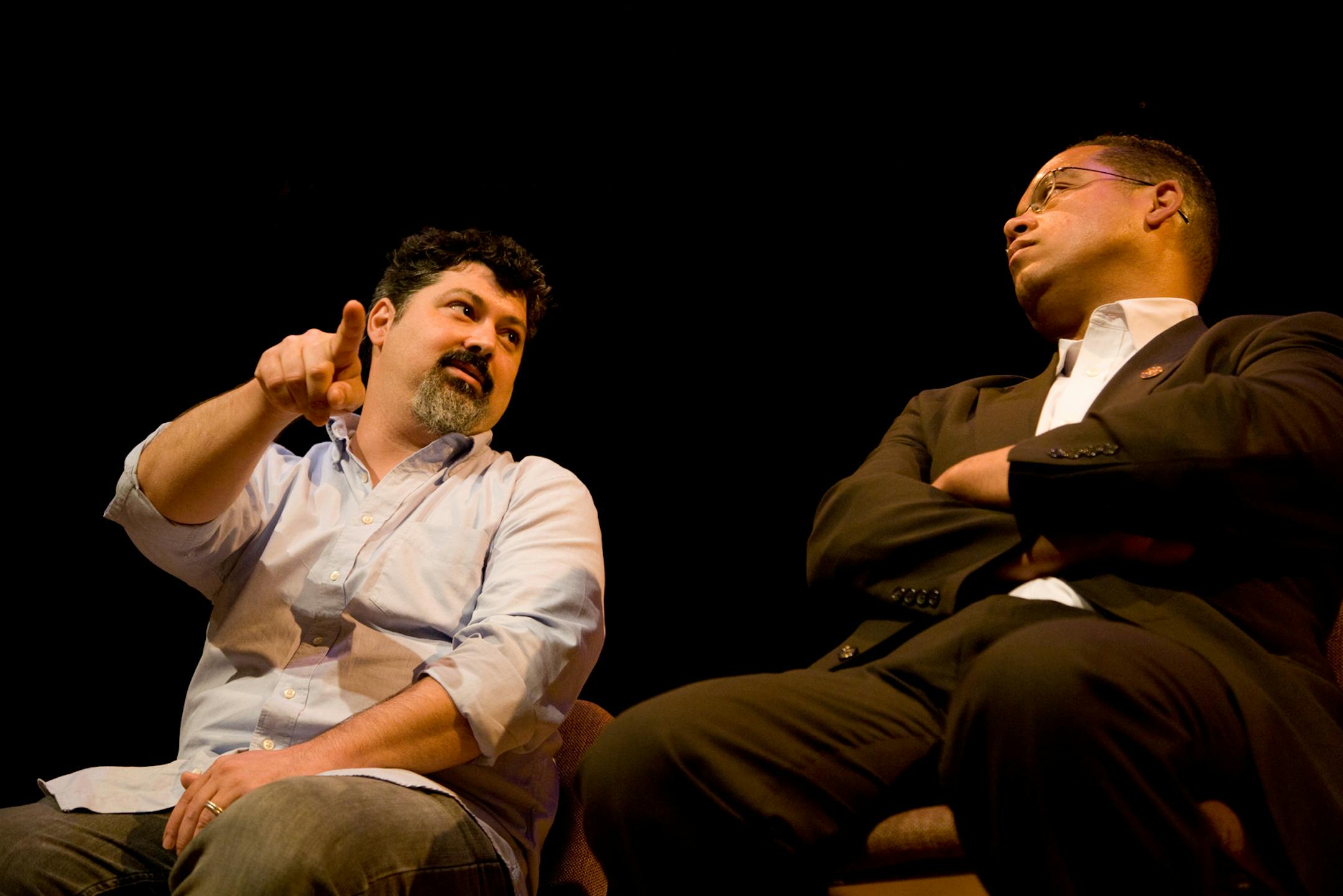 "Trouble the Water" filmmaker Carl Deal and Rep. Keith Ellison