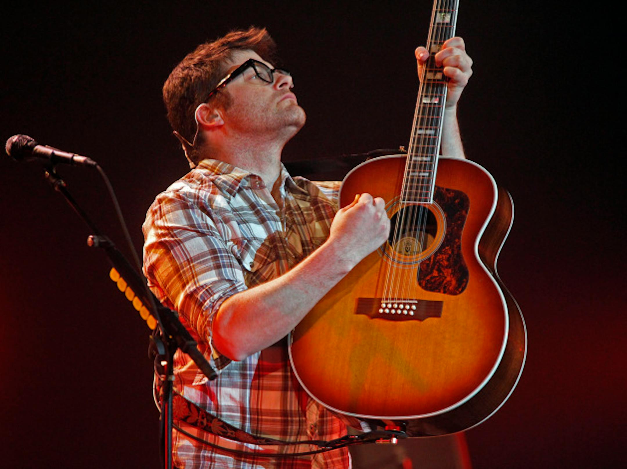 Colin Meloy of the Decemberists at the State Theatre in 2011. / Star Tribune file