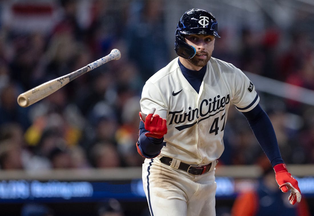 The next leap for Twins leadoff hitter Edouard Julien? Learning to hit  lefties.