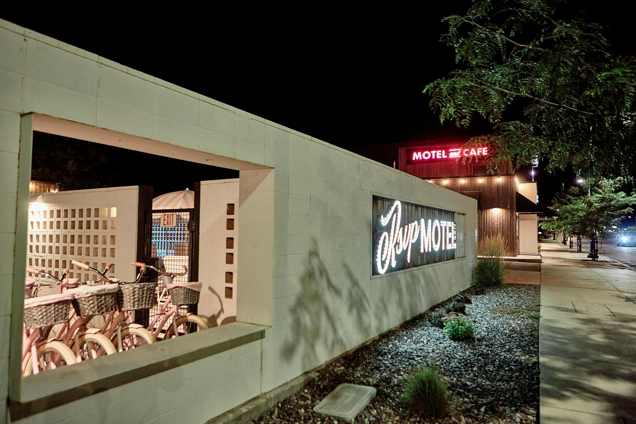 The RSVP Motel and Farmer's Daughters Cafe in Bozeman, Mont. MUST CREDIT: Photo for The Washington Post by Adrian Sanchez-Gonzalez