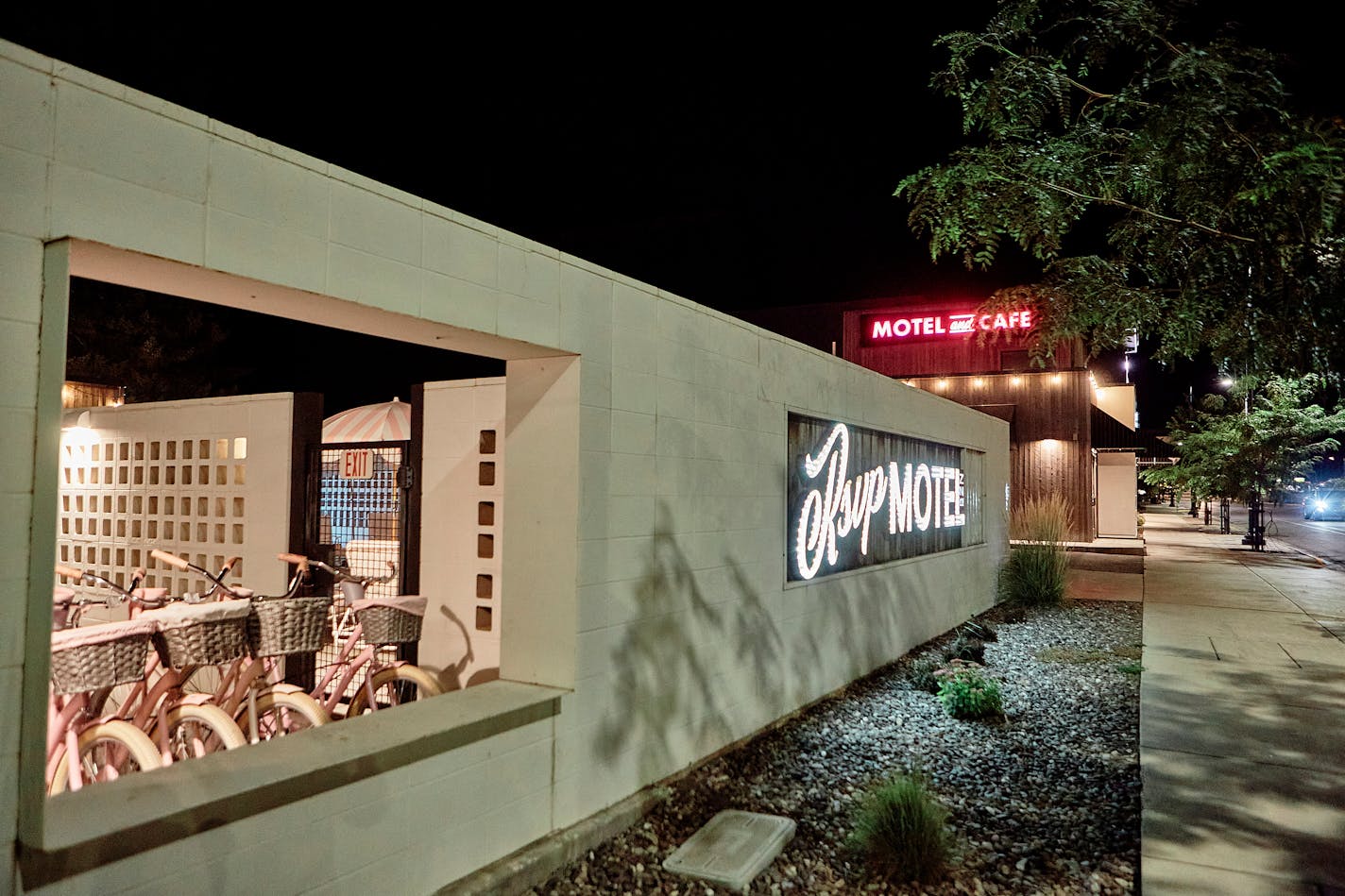 The RSVP Motel and Farmer's Daughters Cafe in Bozeman, Mont. MUST CREDIT: Photo for The Washington Post by Adrian Sanchez-Gonzalez