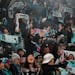 Minnesota United fans celebrated a win against the Los Angeles Galaxy last Oct. 7 at Allianz Field.
