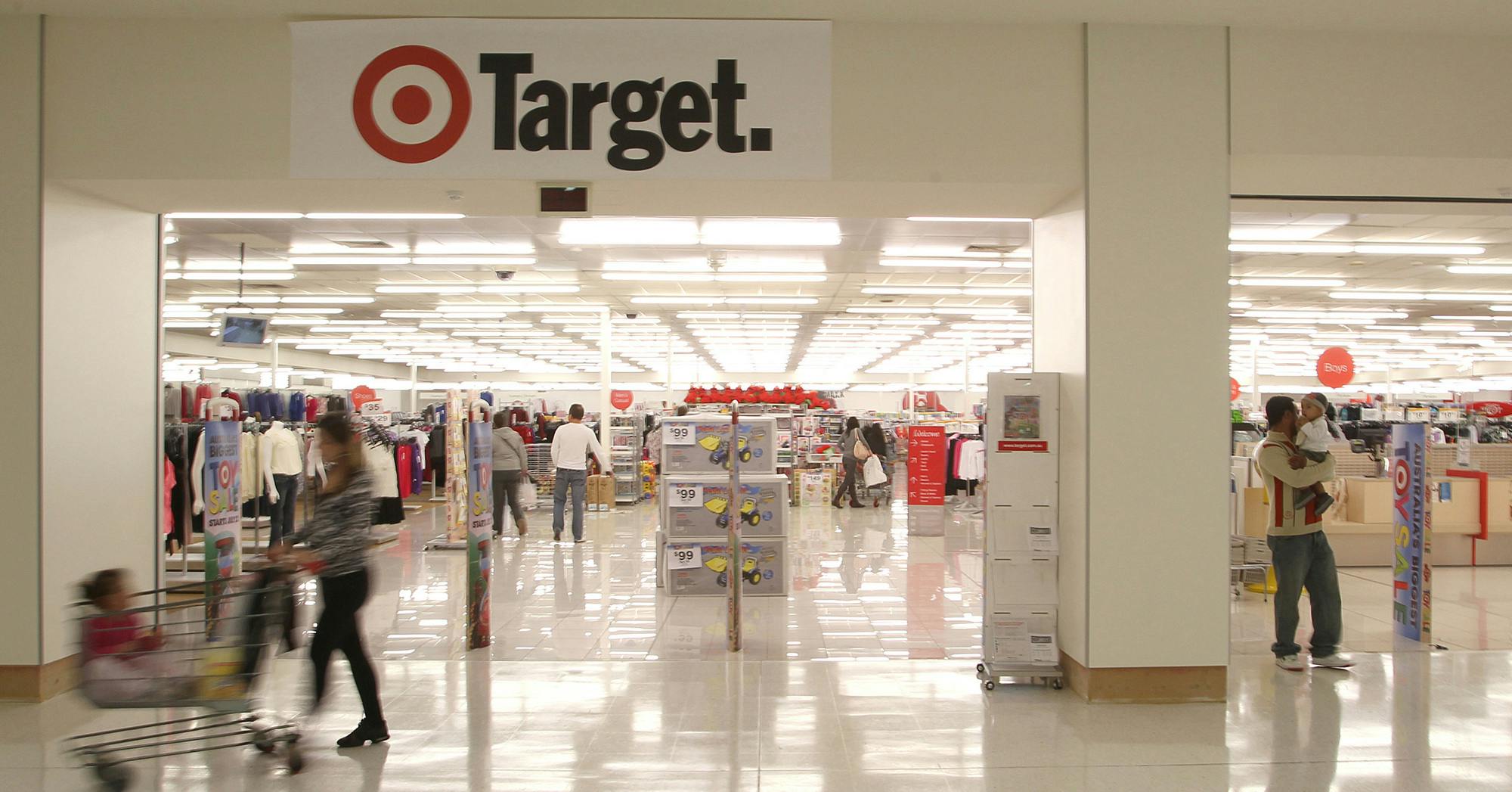 Target has a twin in Australia, but they're not related