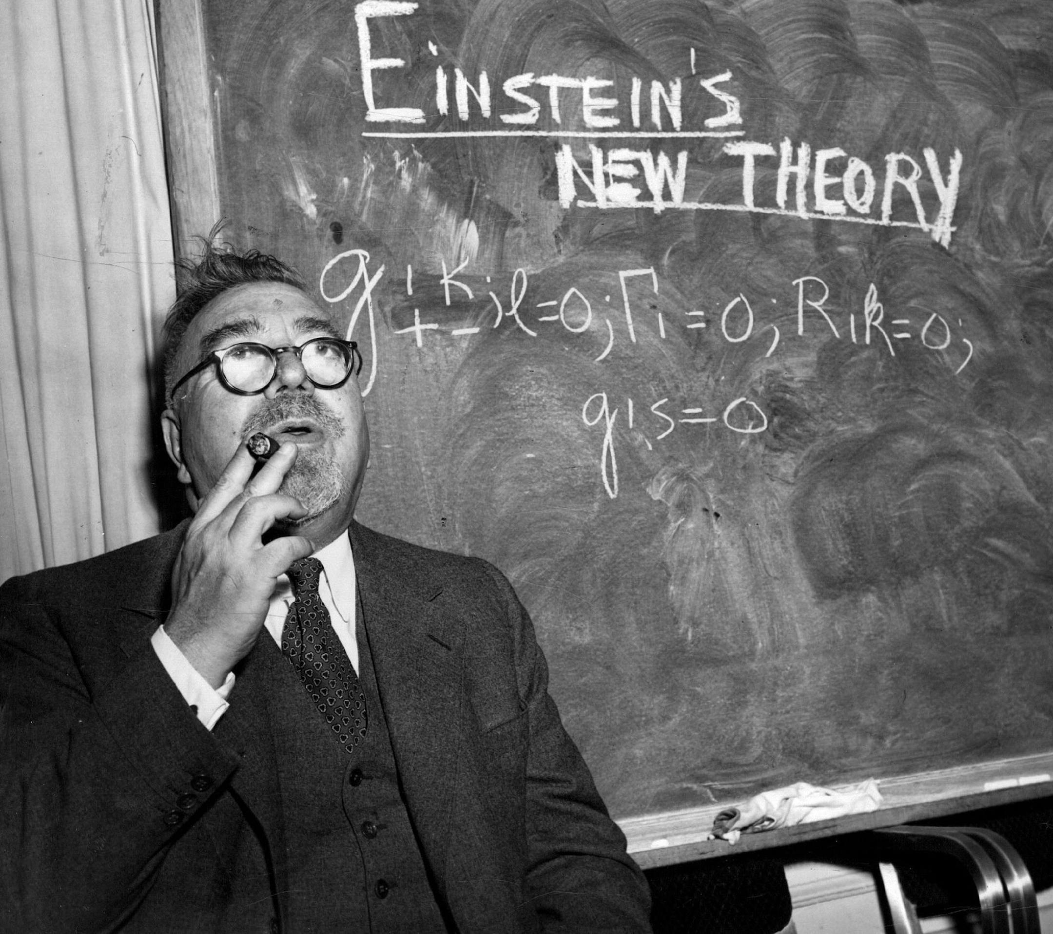 December 28, 1949 Discuss Einstein's New Theory Dr. Nobbert Weiner, professor of Mathematics at Massachusetts Institute of Technology, gives a Lecture on Einstein's new theory, Dec. 28, during a meeting of the American Association for the Advancement of Science, at the Hotel Statler. August 3, 1951 August 4, 1951 October 11, 1951 ACME