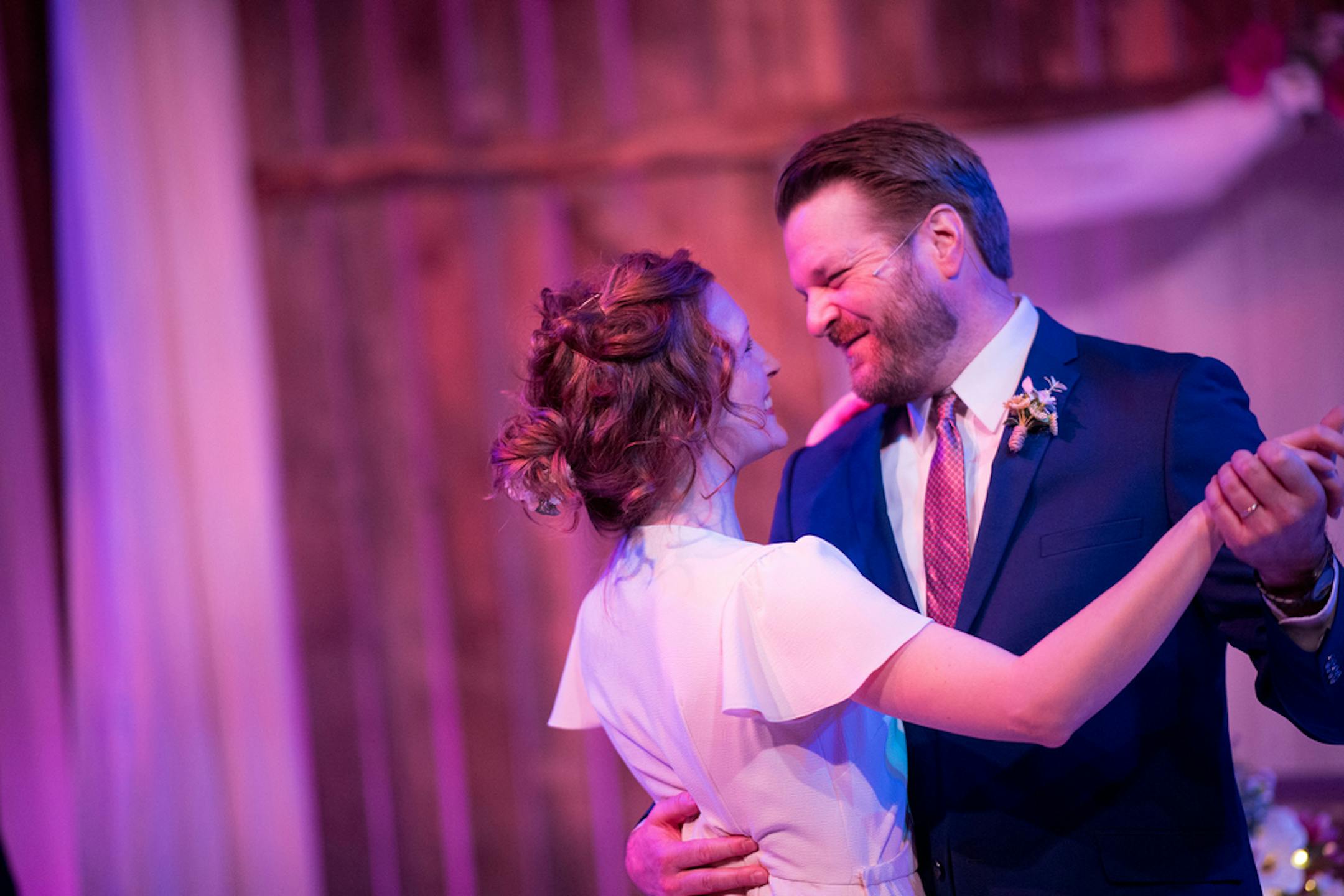 Jessica Lind Peterson and Zachary Stofer in "Flowers for the Room" at Yellow Tree Theatre. credit: Justin Cox
