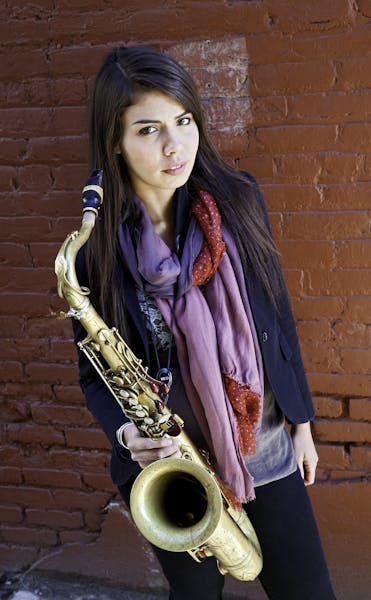 Provided photo Young saxophone phenom Melissa Aldana, a Chilean-bred player who last year won the prestigious Thelonious Monk competition at age 24, w
