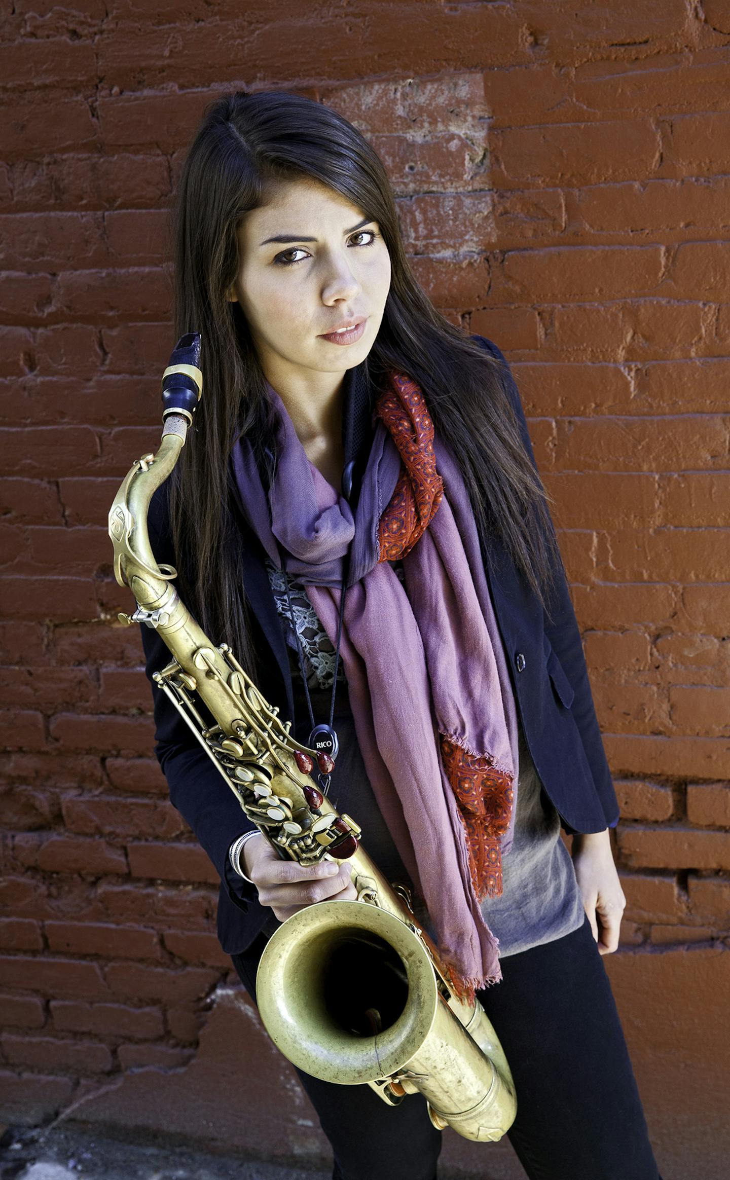 Provided photo Young saxophone phenom Melissa Aldana, a Chilean-bred player who last year won the prestigious Thelonious Monk competition at age 24, will be at the 2014 Twin Cities Jazz Festival.