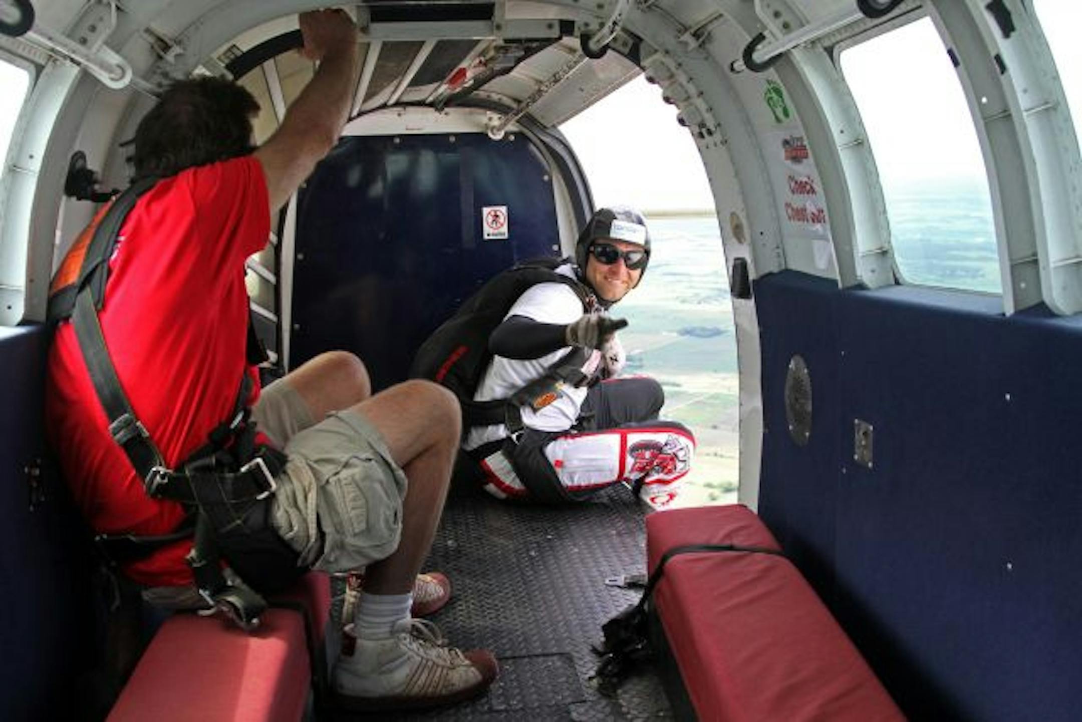 Kevin Burkart jumped Wednesday toward his goal of completing 200 jumps in one day. Burkart started the event, 200 Perfect Jumps, to raise money for Parkinson's disease after his father was diagnosed in 1999.
